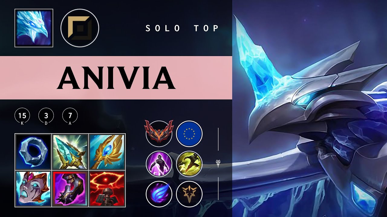 Anivia Top vs Shen - EUW Grandmaster Patch 25.22