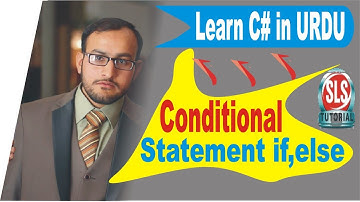 Conditional Statement if else | C# Tutorial for Beginners P4 URDU/HINDI | Learn C#