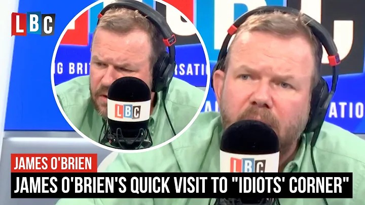 James O'Brien's quick visit to "idiots' corner"