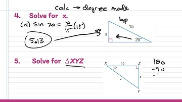 Unit 6 Notes 2  Right Triangle Trignometry