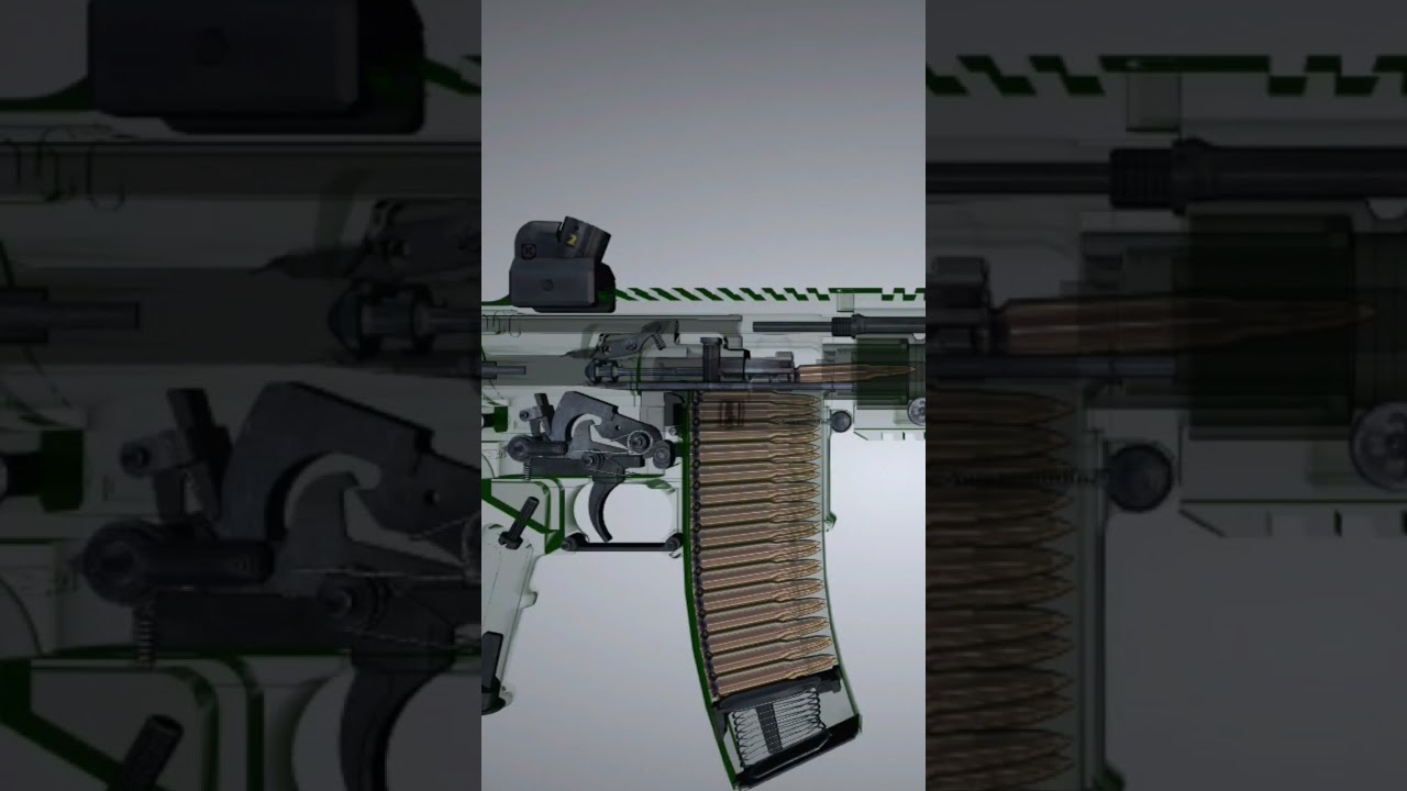 HK 416 Gun Working Explained | Educational Video 