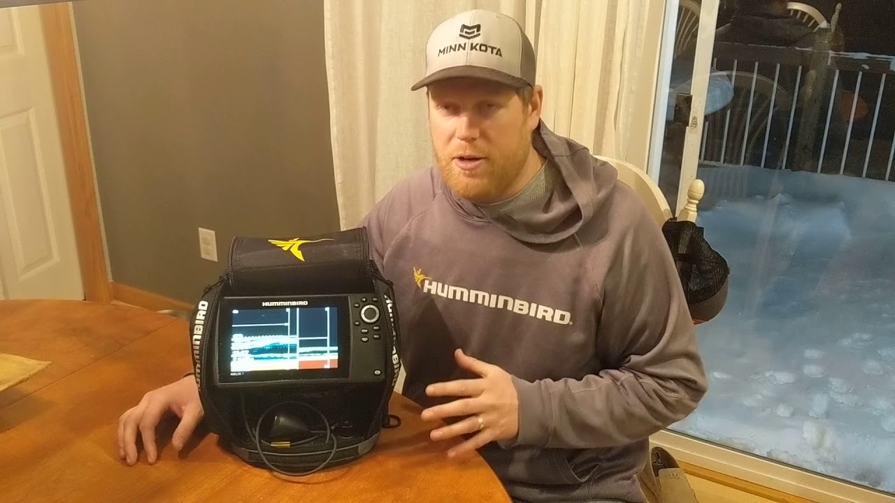 Chart Speed Setting on Humminbird ICE Helix 7 