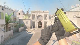 MAC-10 Gold Brick (Factory New) In Game Showcase - Ancient Collection | CS2 screenshot 3