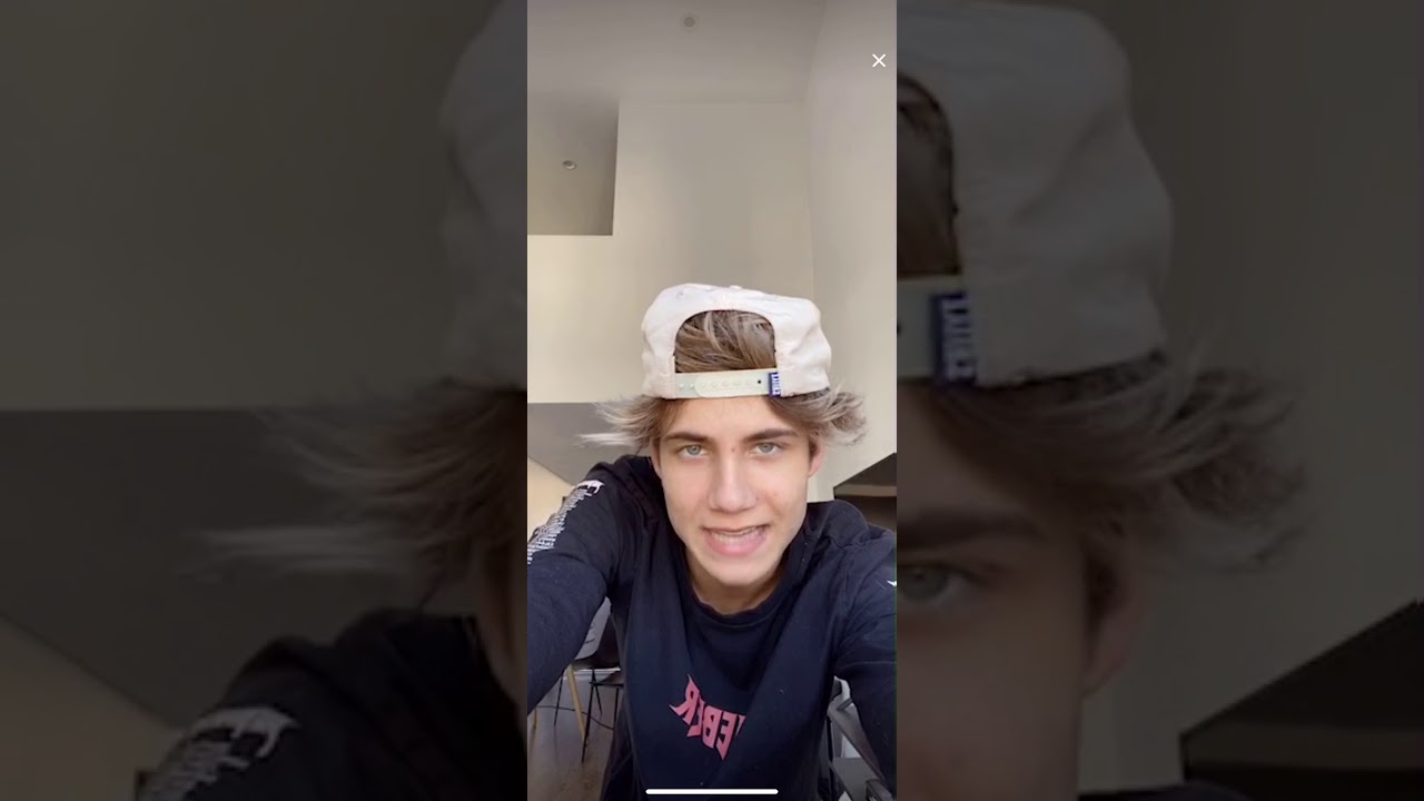 jaden hossler live video 13/06/2020(incomplete)