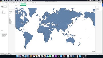 6- شرح طريقة عرض البيانات على الخرائط  Maps لبرنامج تابلو Tableau