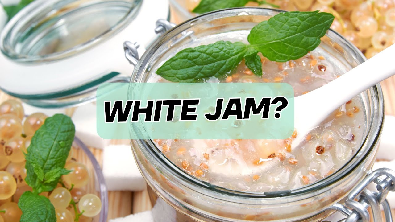 White currant jam !  Boil only 3 minutes to save vitamins! Best and easy recipe! 