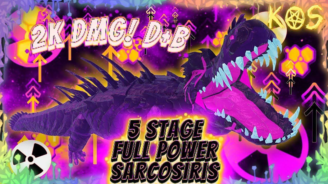 Sarco D+B traits | 5 Stage | Full Power | Creatures of Sonaria