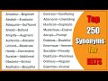 250 essential advanced synonyms for ielts  c1 c2 level english