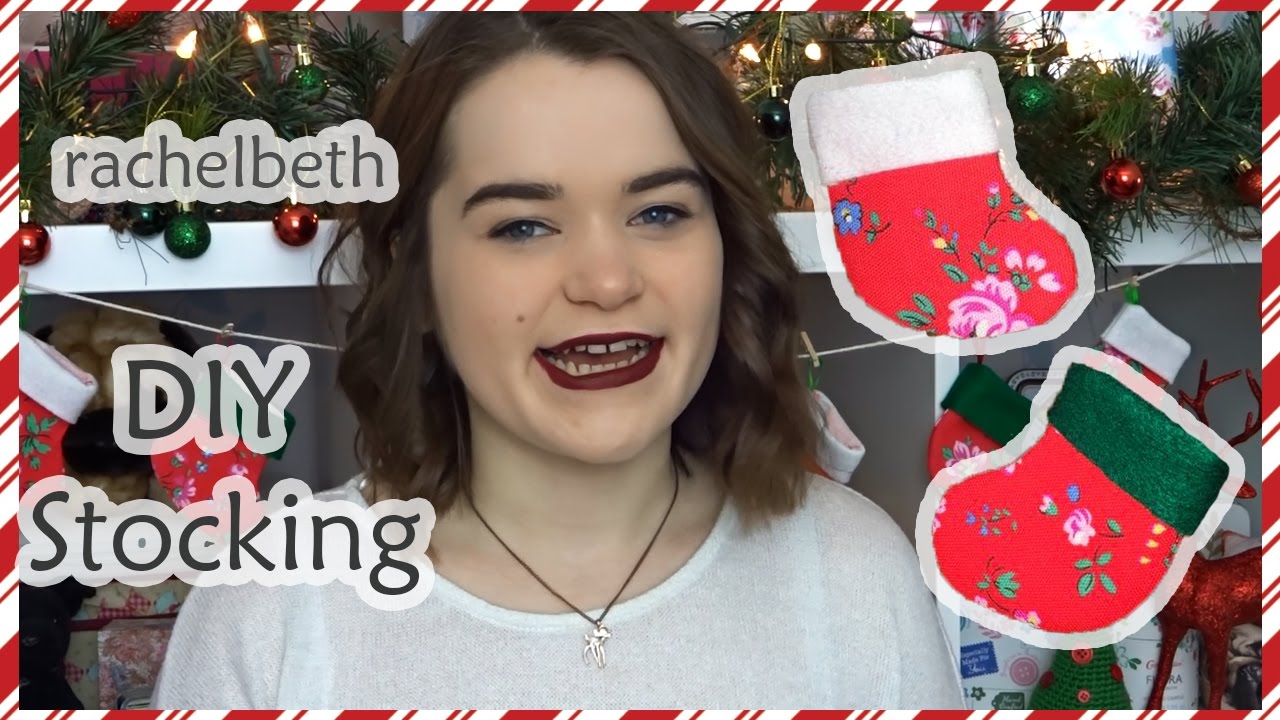 DIY Christmas Stockings - YouTube