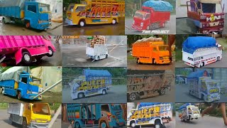 kumpulan Video Miniatur Truk oleng dari berbagai cctv di Indonesia Part - 9