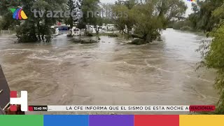 Habitantes de Tula, Hidalgo, piden apoyo por inundaciones