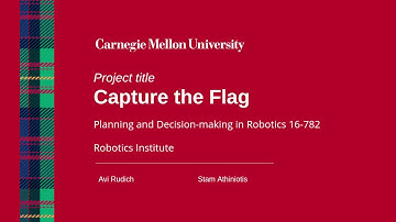 Capture the Flag - Multi-agent Path Planning Project (Carnegie Mellon University)