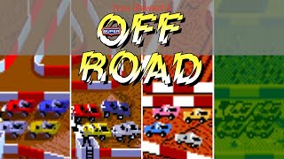 Super Off Road arcade game - Fonts In Use