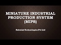 Miniature industrial production system mips  robolab technologies pune mips