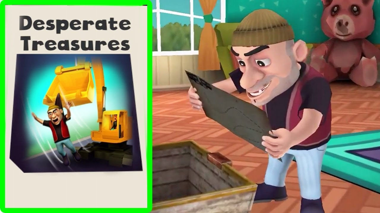 Видео-прохождение игры Scary Robber Desperate Treasures (iOS Android)