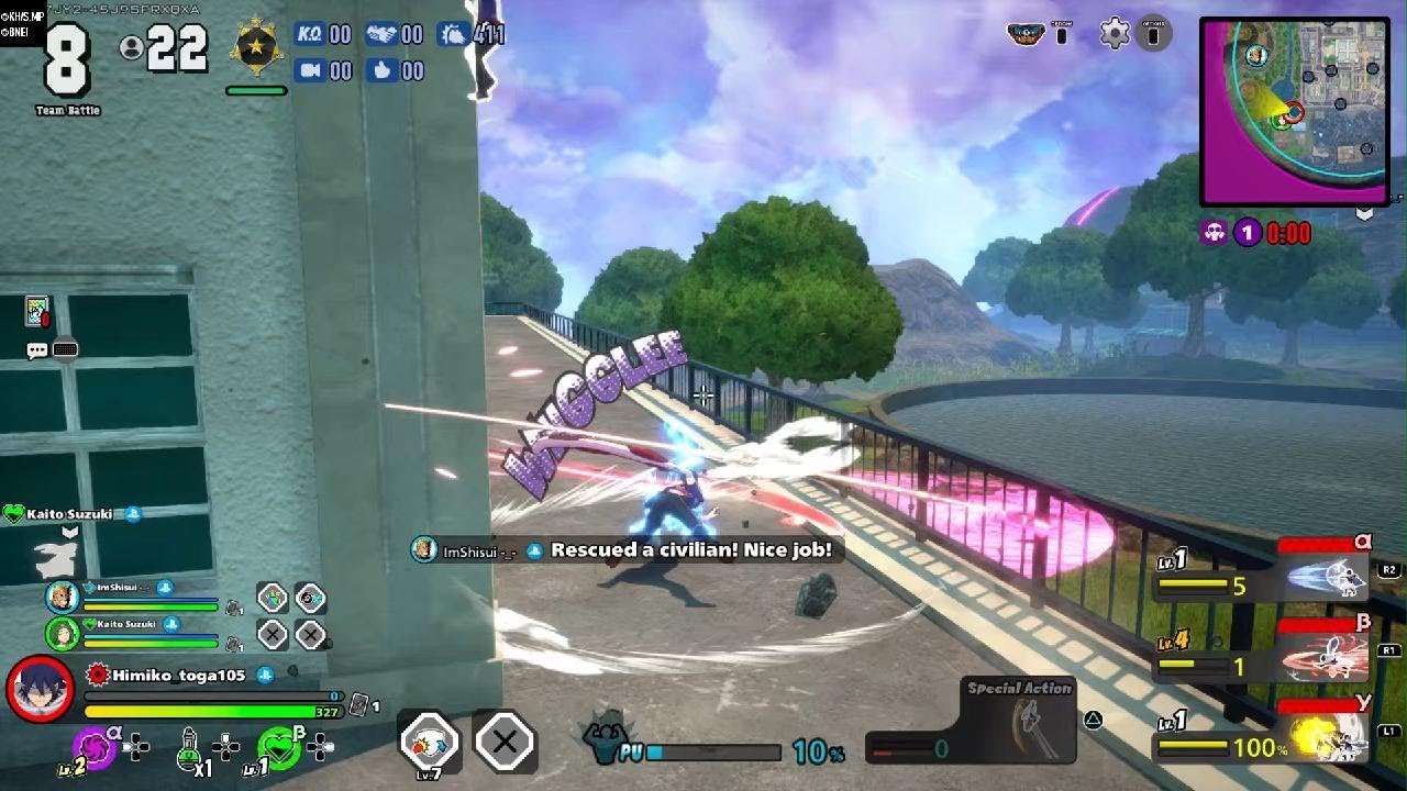 Dominating as tamaki in cross play ranked