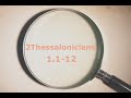 Tude biblique  2thessaloniciens 1112