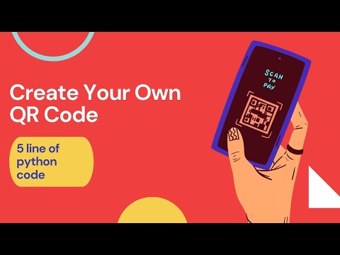 Create QR Code using 5 line of Python Code