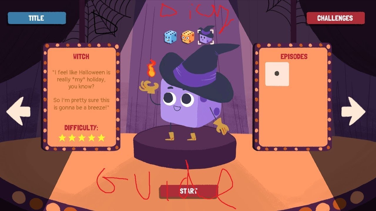 Dicey Dungeons Haloween Witch Guide YouTube