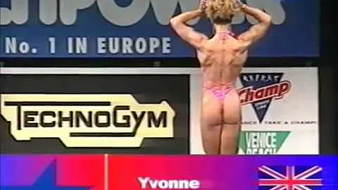 Bodybuilding Yvonne Kelly UK, NABBA European