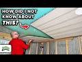 The Ceiling Trick You’ll Wish You Knew Sooner (No Drywall Needed!)