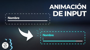 Animación a un Input con Html y Css