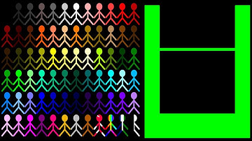 Stickman RTTB Run Race ASRM in Algodoo - Algicosathlon Day 607