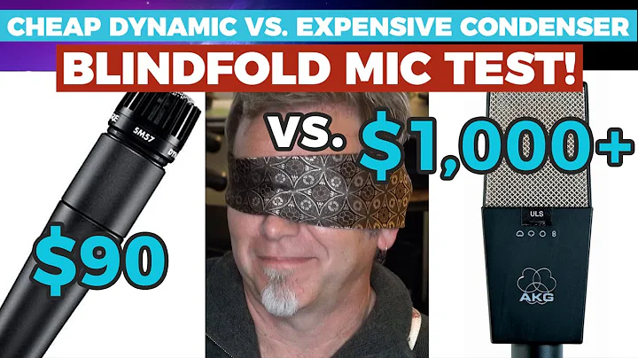 Which MIC WINS? Shure SM57 vs. AKG C-414 — $90 vs. $1000 — Take the BLINDFOLD TEST
