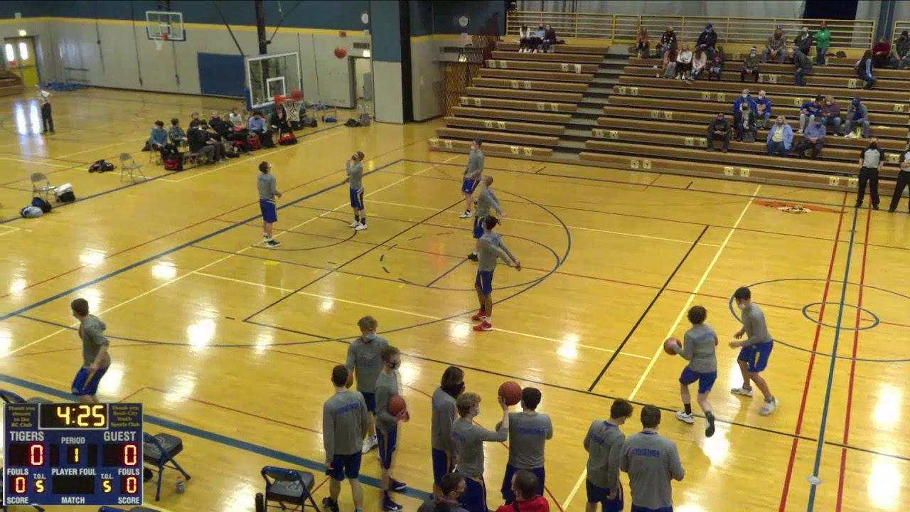Rush City vs. Milaca High School Varsity Mens' Basketball YouTube