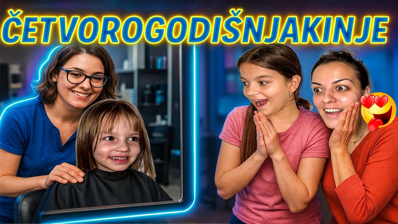 Prvi Odlazak Kod Frizera! Kako je Lamija Podnijela Šišanje? 😍