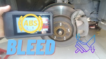 How To Bleed ABS with a OBD2 Scanner▶️ One Person Brake Flush