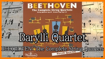 Barylli Quartet - BEETHOVEN: The Complete String Quartets Op.29 & 59-1