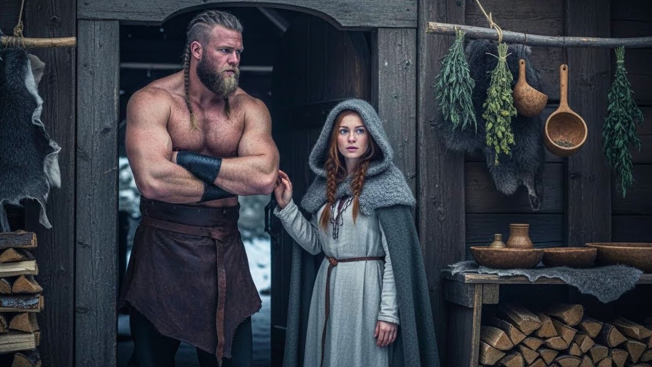 Uriașul viking a bătut și a spus: „Au zis că ești singură, lasă-mă să-ți dau copii, femeie!”