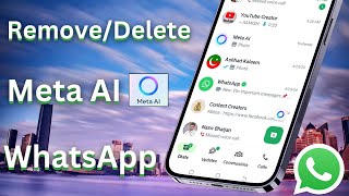 How to Remove Ask Meta Ai from WhatsApp / Android / iPhone