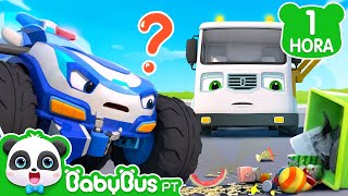 Nada de Jogar Lixo no Chão 🚯♻️| 1 HORA DE BABYBUS | +Completo | Músicas Infantis em Português