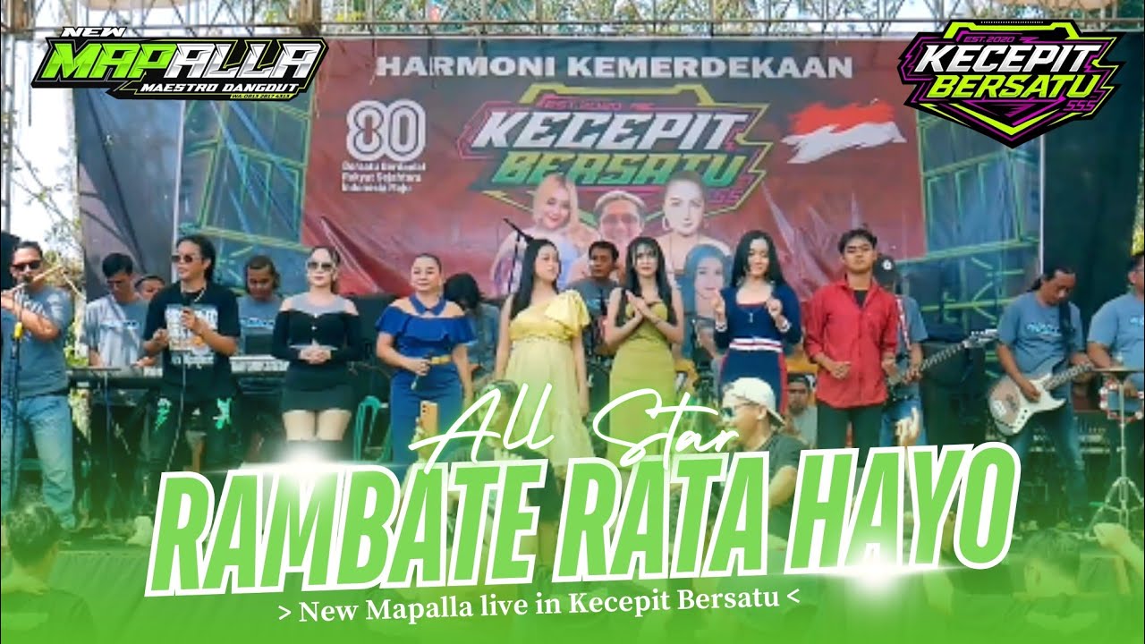 02 RAMBATE RATA HAYO • ALL STAR • NEW MAPALLA (KECEPIT BERSATU)