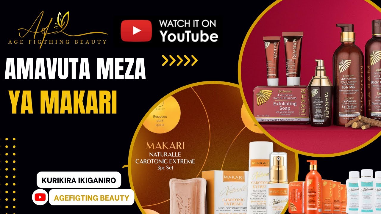 AMAVUTA YA MAKARI: MENYA UKO AKORESHWA, IBYIZA BYAYO, IBYO UGOMBA KWIRINDA N'AJYANYE N'URUHU RWAWE