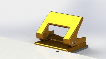 Solidworks 2016 - Hole Punch
