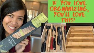 Kitchen Drawer Divider Review | Picodelore | Bamboo Material Multifunctional Organizer by Ringabag 3,026 views 3 years ago 11 minutes, 45 seconds