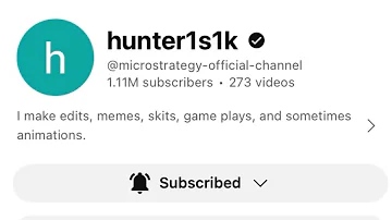 hunter1s1k got his channel back!!