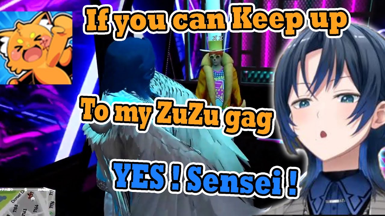 Ao-Kun and ZuZu became the ultimate comedic duo in VCRGTA and performed ZuZu gag together