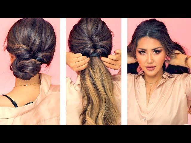 Easy everyday college hairstyles for curly/Wavy hair|Easy hairstyles for  curly/Wavy hair| - YouTube
