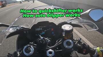 How to use quickshifter and auto-blipper