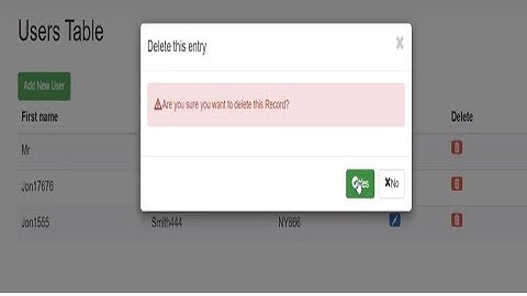 CRUD (Create Read Update & Delete) in Ajax,PHP MySQL API | JavaScript CRUD | JSON and AJAX Tutorial