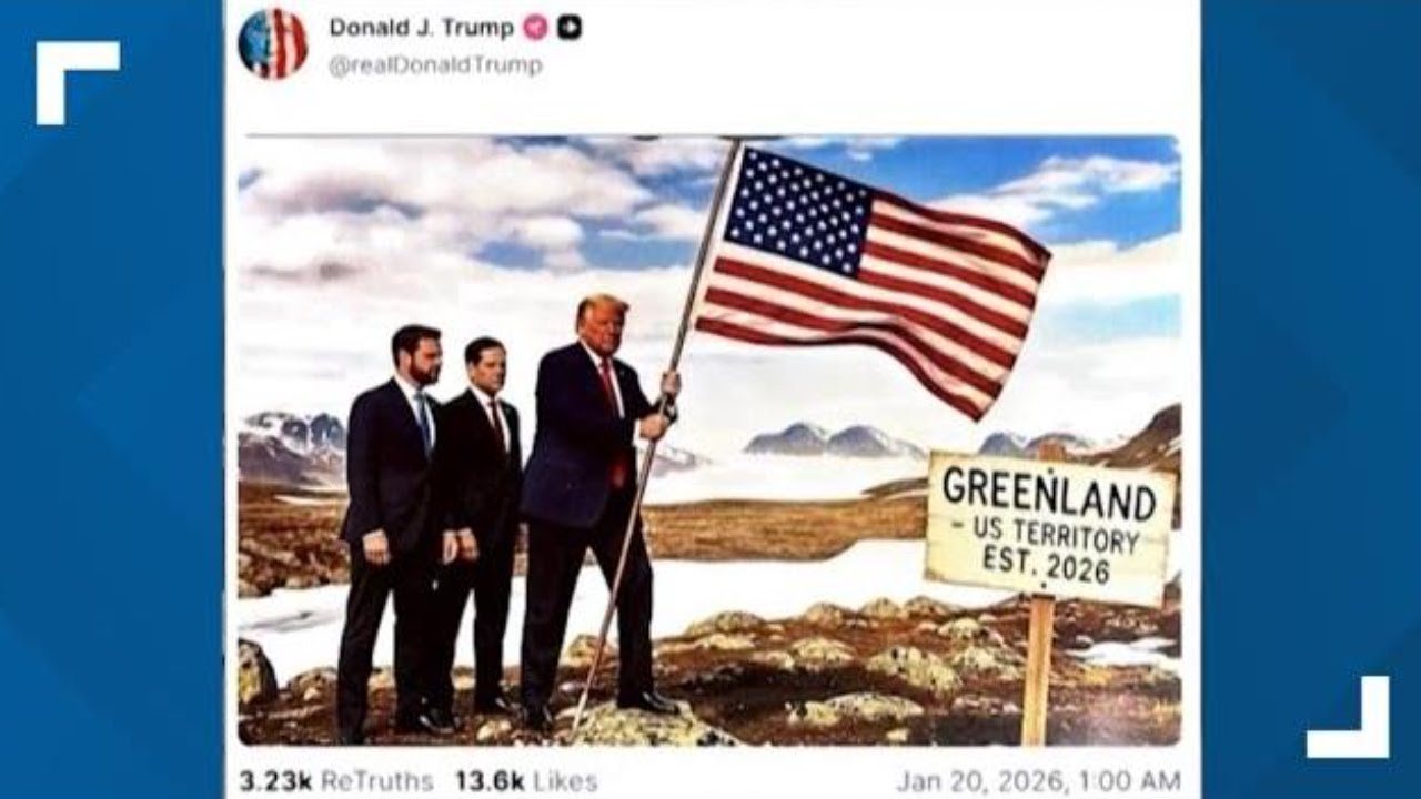 Trump takes aim at world leaders over Greenland acquisition