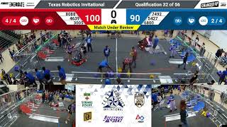qm32 2023 Texas Robotics Invitational