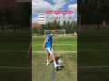 4 shots challenge #football #footballskillschallenge #soccer