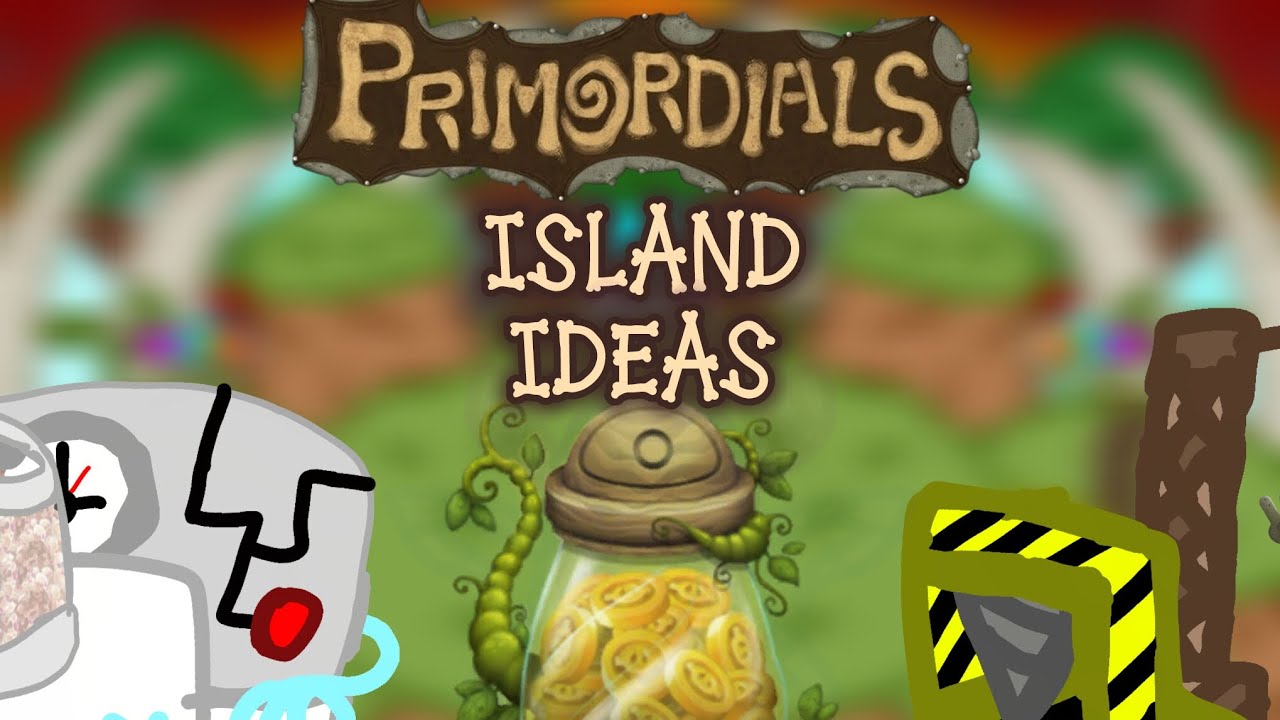 Primordial island ideas-speedpaints and mechanics