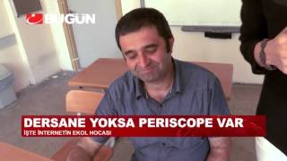 PERİSCOPE FENOMENİ MATEMATİKÇİ EKOL HOCA'NIN ÜNÜ SINIRLARI AŞTI