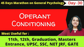Operant Conditioning in Hindi| B.F. Skinner